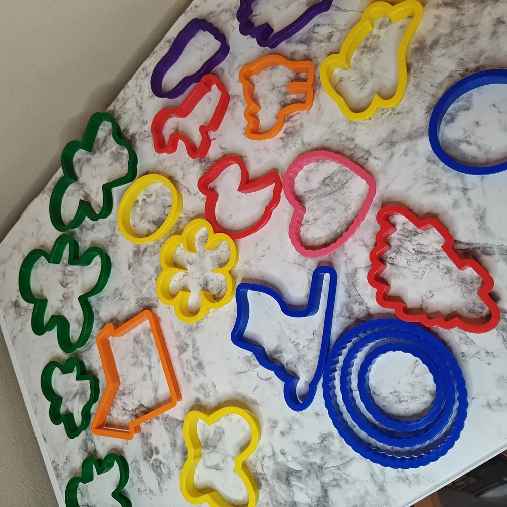 Letters Numbers Shapes Animals Cookie Cutters